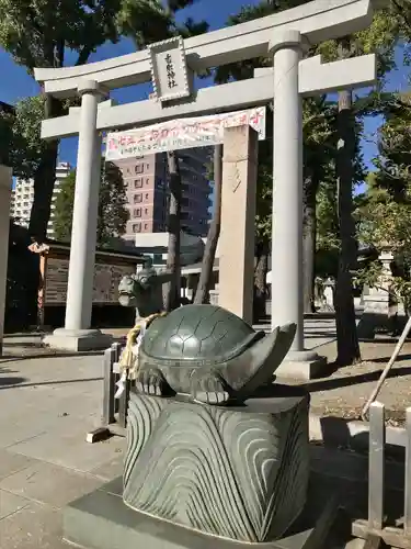 亀有香取神社の狛犬