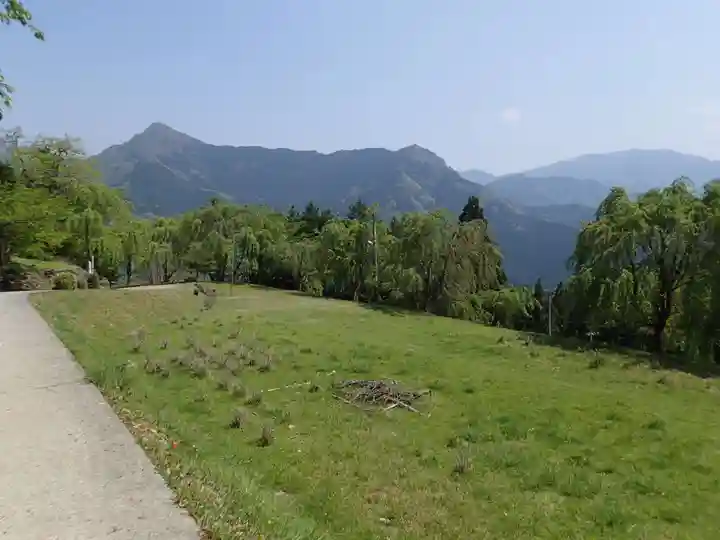 山崎忌部神社の景色