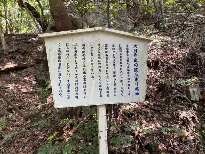 大日寺奥の院爪彫薬師(高知県)