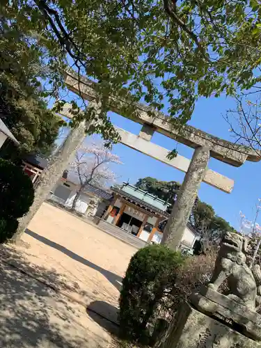 豊功神社の鳥居