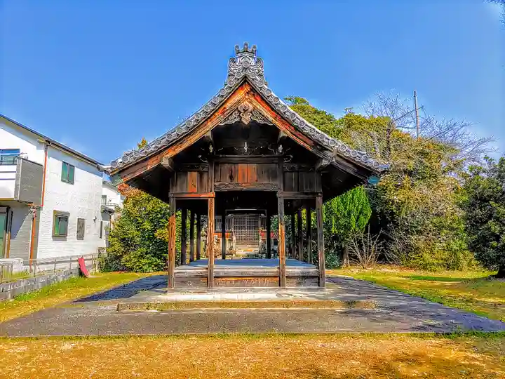 子安神明社(大留町6)の本殿・本堂