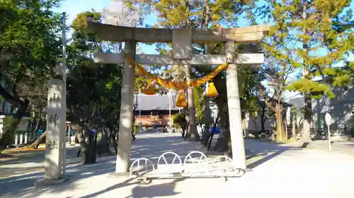 山神社の鳥居