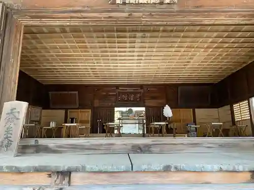 神明宮の本殿・本堂