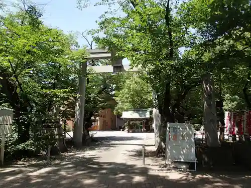 若宮八幡社の鳥居