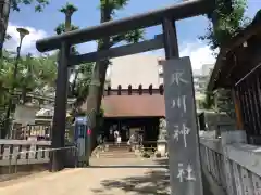 高円寺氷川神社の鳥居