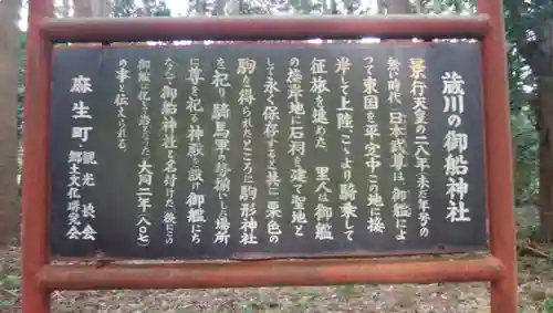 御船神社の歴史