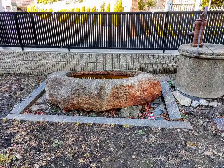 桃ノ木神社の手水舎