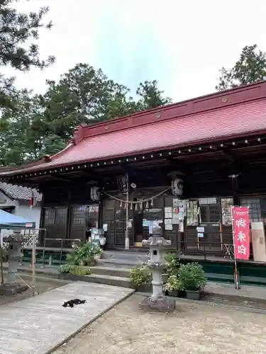 岡部春日神社～👹鬼門よけの🌺花咲く🌺やしろ～(福島県)