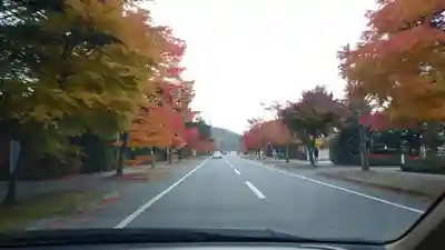 碓氷峠熊野神社の周辺