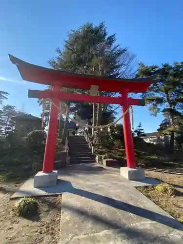 高柳大香取神社の鳥居