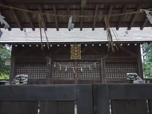 神明社の本殿・本堂