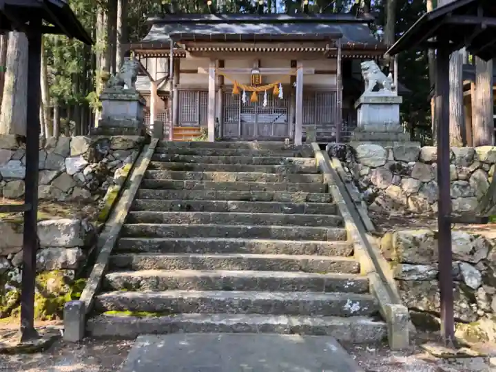 高田神社の本殿・本堂