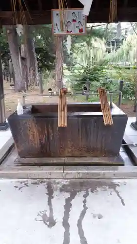 上川神社頓宮の手水