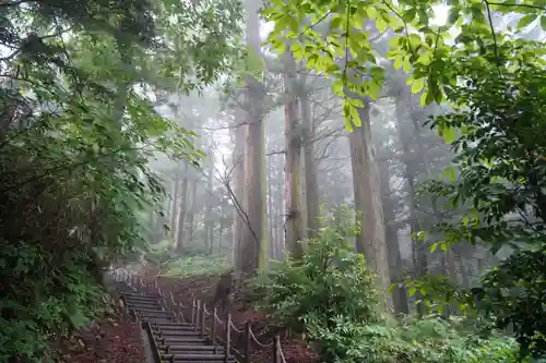 木幡山隠津島神社(二本松市)の景色