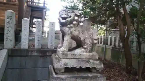 白髭神社の狛犬