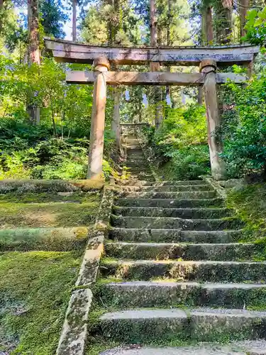 風巻神社の鳥居