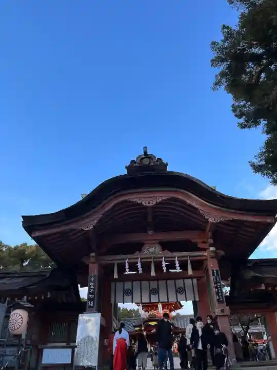 石清水八幡宮の山門・神門