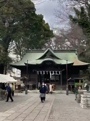 谷保天満宮の本殿・本堂