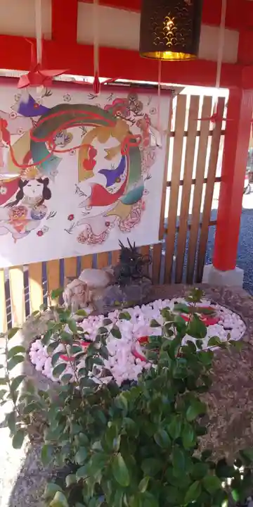 別小江神社の手水舎