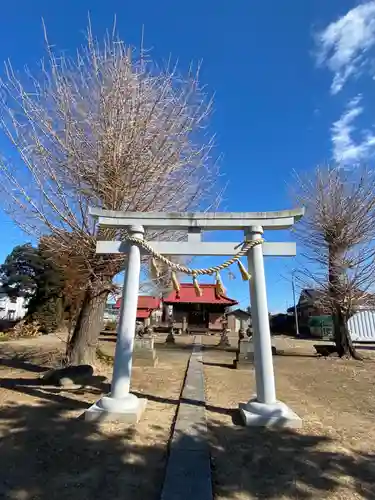 久伊豆神社の鳥居