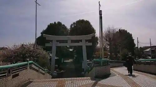 町田天満宮の鳥居