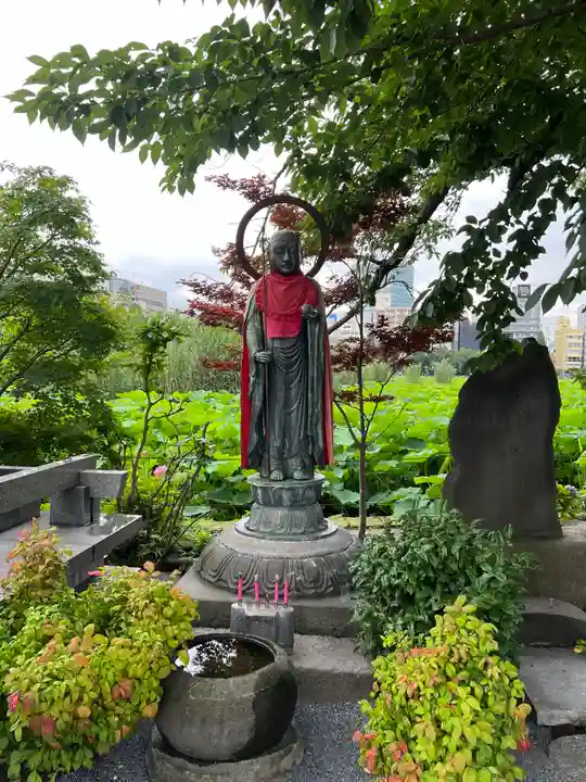 不忍池大黒天堂の地蔵