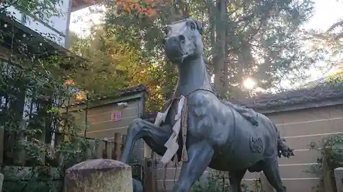 粟田神社の狛犬