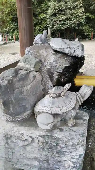 櫻木神社の狛犬