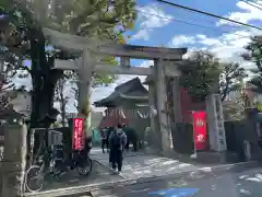 麻布氷川神社の鳥居