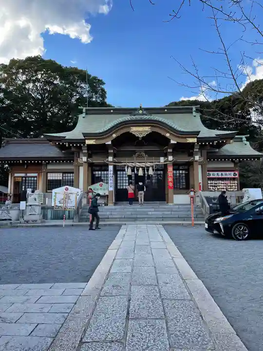 到津八幡神社の本殿・本堂
