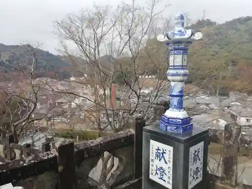 陶山神社の景色