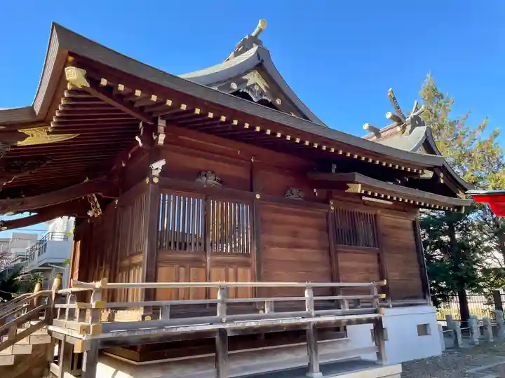 白山神社の本殿・本堂