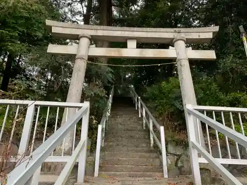 山神神社の鳥居