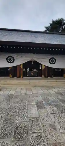 松陰神社の本殿・本堂
