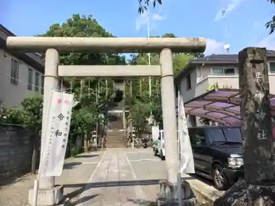 居神神社の手水舎