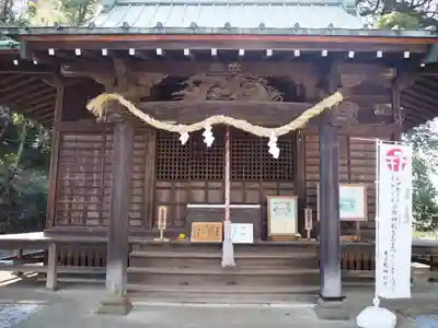 野津田神社の本殿・本堂
