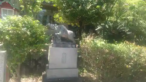 箭山神社下宮の狛犬