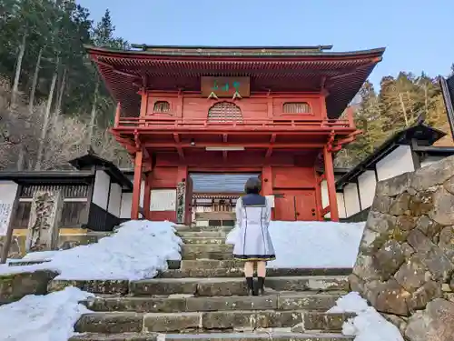 法華寺の山門・神門