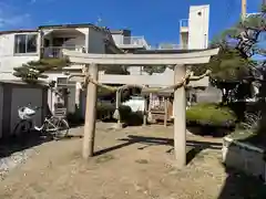 前浜町恵比寿神社の鳥居