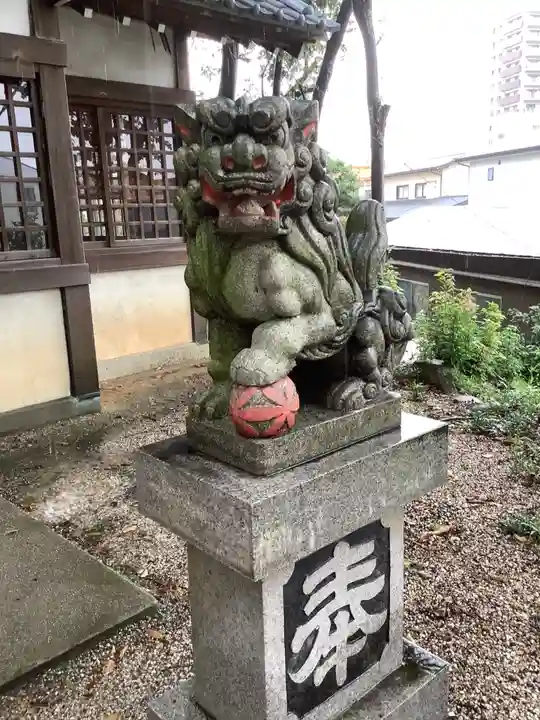 神明社(八事町)の狛犬
