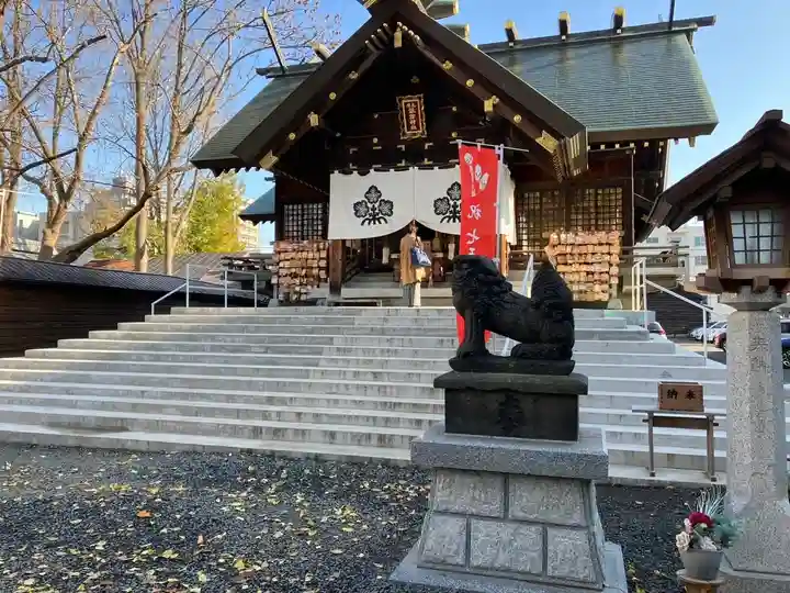 札幌諏訪神社の本殿・本堂