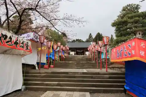 開成山大神宮の庭園