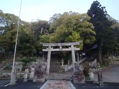 厳原八幡宮神社の鳥居