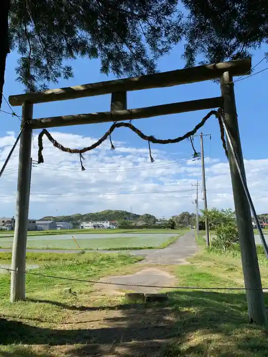 大山神社の鳥居