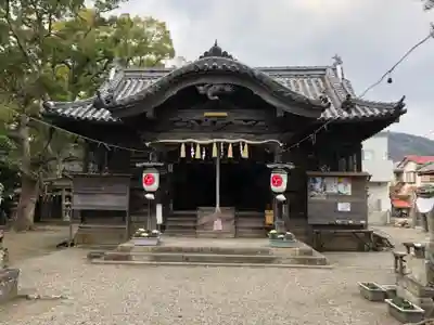 大麻比古神社の本殿・本堂