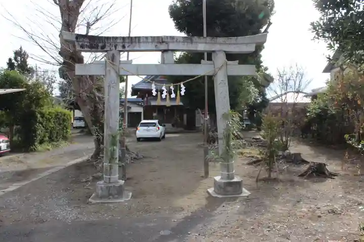 熊野神社の鳥居