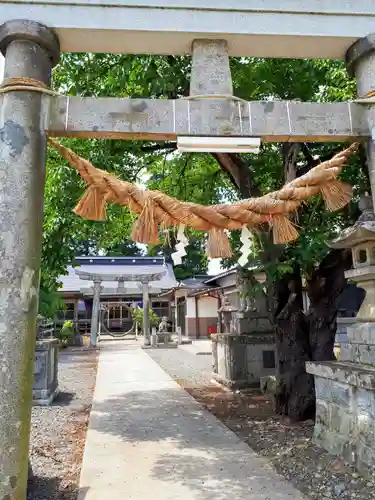 白山神社の鳥居