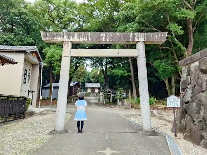 山之神社(北尾山之神社)の鳥居