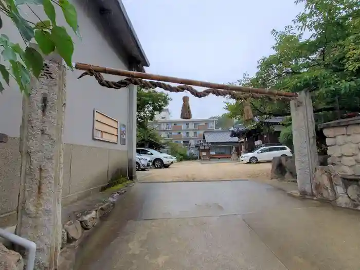 篠原嚴島神社の鳥居