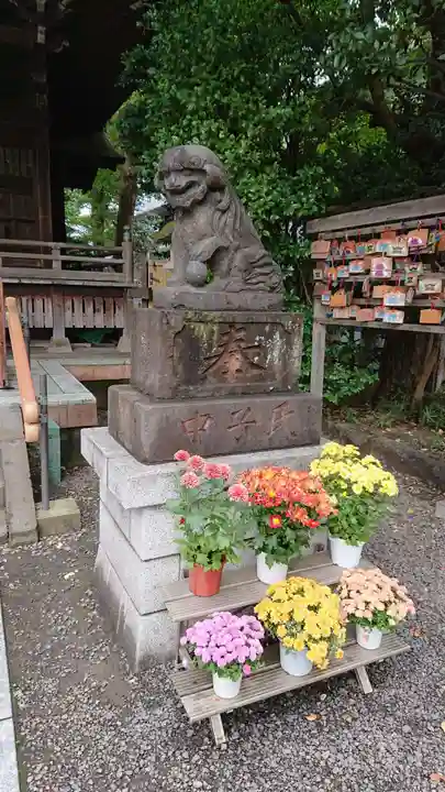 住吉神社の狛犬